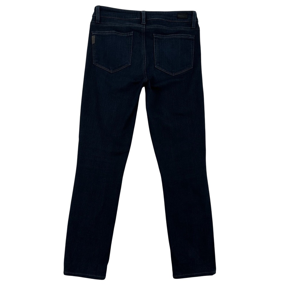 Paige Women's Size 28 Skyline Skinny Jeans Dark Wash Stretch Casual Chic Preppy